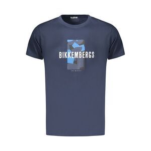 Bikkembergs Blu Cotton Men's Men's T-Shirt